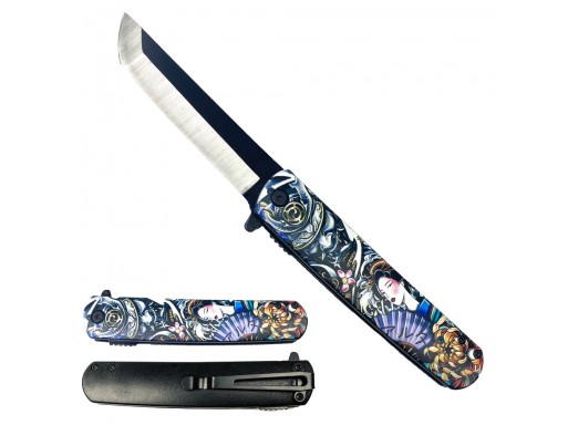 8.5" Tanto Spring Assisted Knife KS61261-10